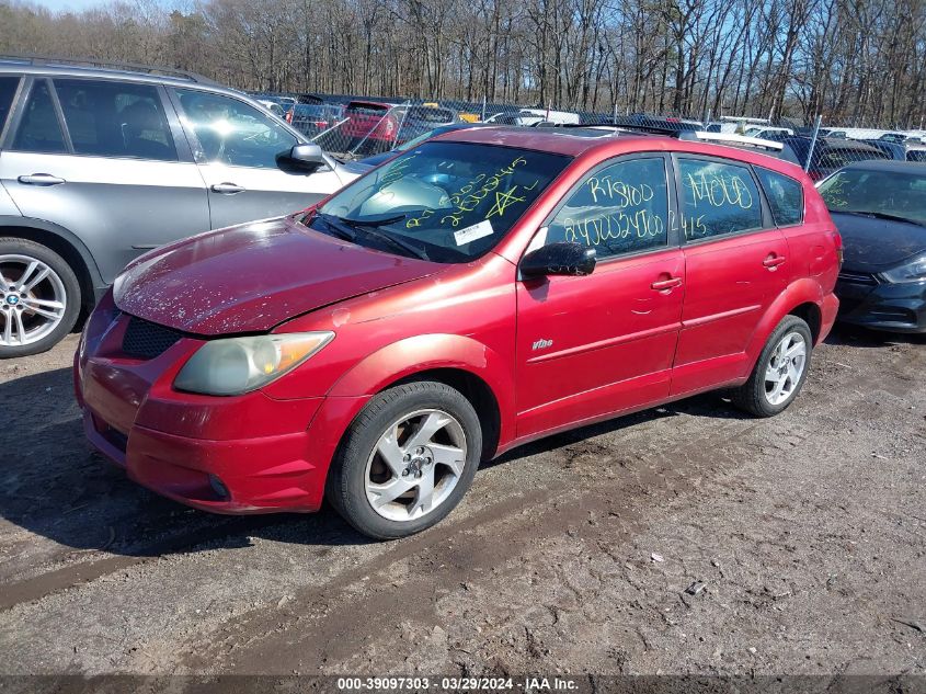 2004 Pontiac Vibe VIN: 5Y2SM62884Z460592 Lot: 39097303