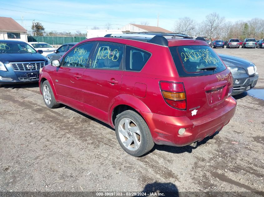 2004 Pontiac Vibe VIN: 5Y2SM62884Z460592 Lot: 39097303