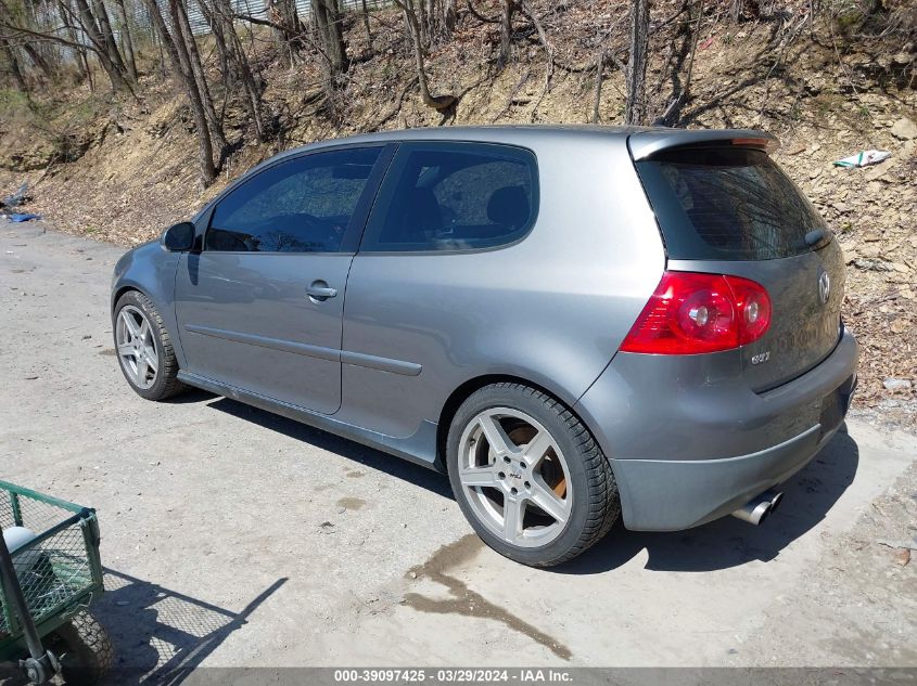 WVWEV71K87W087511 | 2007 VOLKSWAGEN GTI