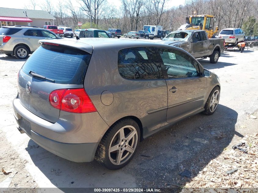 WVWEV71K87W087511 | 2007 VOLKSWAGEN GTI