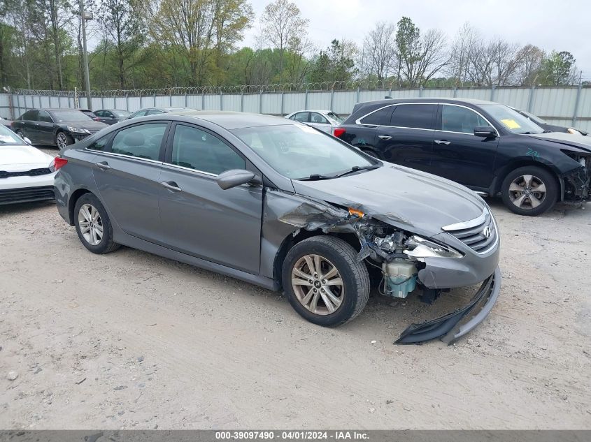 2014 HYUNDAI SONATA GLS - 5NPEB4AC6EH844358