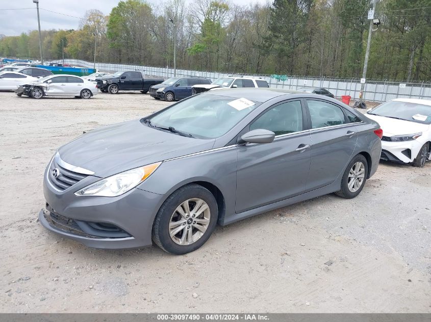 2014 HYUNDAI SONATA GLS - 5NPEB4AC6EH844358