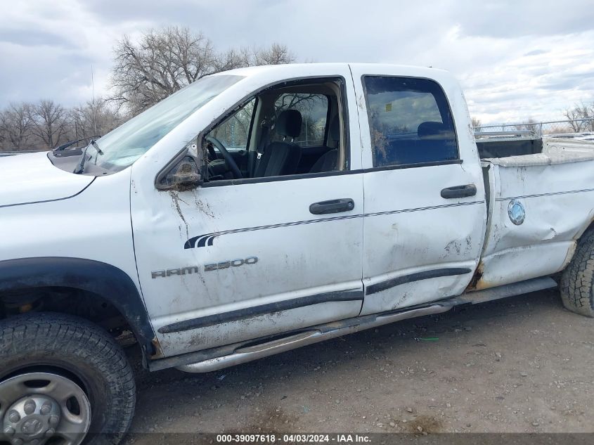 2005 Dodge Ram 2500 Slt/Laramie VIN: 3D7KS28C95G755881 Lot: 39097618