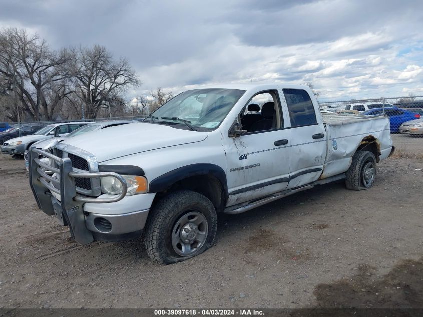 2005 Dodge Ram 2500 Slt/Laramie VIN: 3D7KS28C95G755881 Lot: 39097618