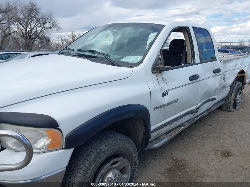 2005 Dodge Ram 2500 Slt/Laramie VIN: 3D7KS28C95G755881 Lot: 39097618