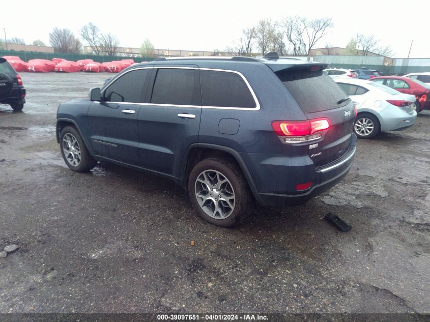 2021 Jeep Grand Cherokee Limited 4X4 VIN: 1C4RJFBG2MC586707 Lot: 39097651