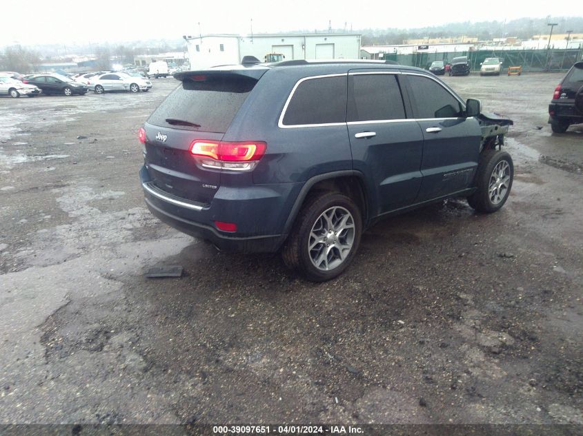 2021 Jeep Grand Cherokee Limited 4X4 VIN: 1C4RJFBG2MC586707 Lot: 39097651