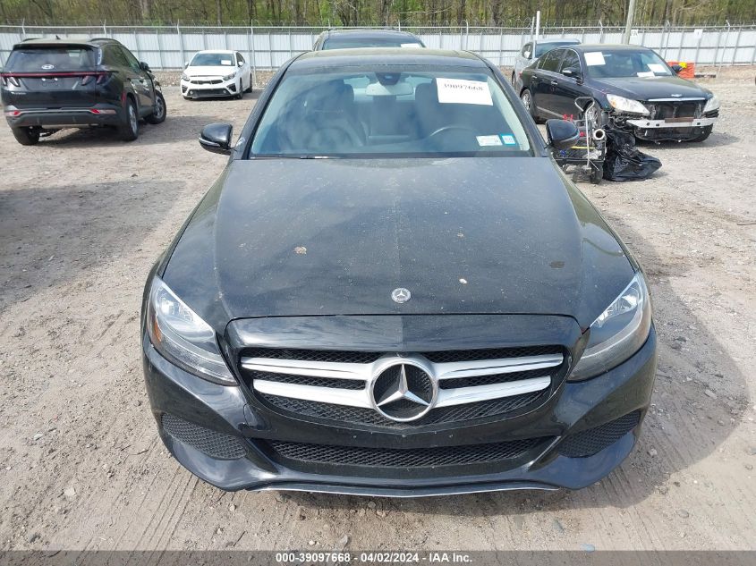 2018 Mercedes-Benz C 300 4Matic VIN: 55SWF4KB4JU259994 Lot: 39097668