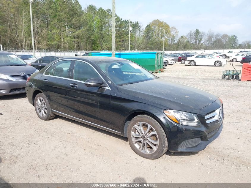 2018 Mercedes-Benz C 300 4Matic VIN: 55SWF4KB4JU259994 Lot: 39097668