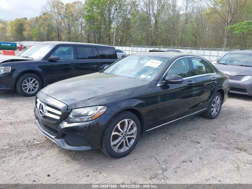 2018 Mercedes-Benz C 300 4Matic VIN: 55SWF4KB4JU259994 Lot: 39097668