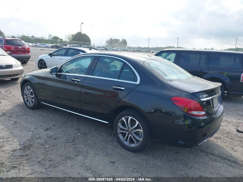 2018 Mercedes-Benz C 300 4Matic VIN: 55SWF4KB4JU259994 Lot: 39097668