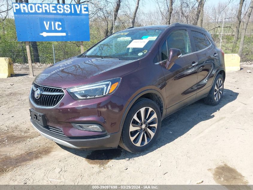 2017 Buick Encore Essence VIN: KL4CJCSB4HB082562 Lot: 39097698