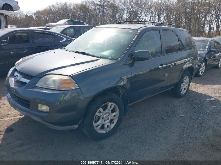 2004 Acura Mdx VIN: 2HNYD18984H541647 Lot: 39097747