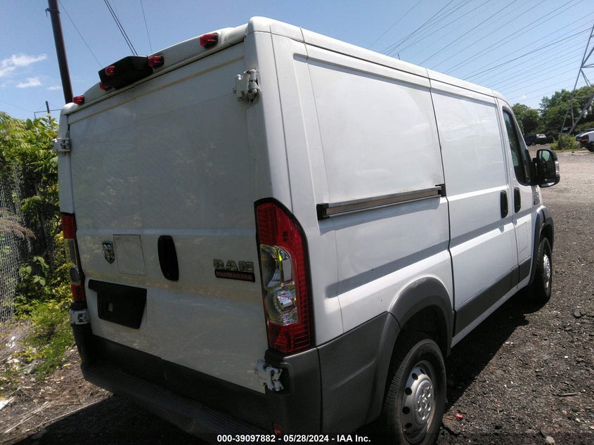 2017 Ram Promaster 1500 Low Roof 118 Wb VIN: 3C6TRVNG1HE551618 Lot: 39097882