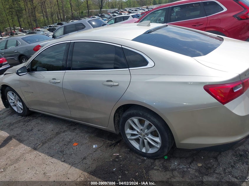 2016 CHEVROLET MALIBU 1LT - 1G1ZE5ST3GF297374