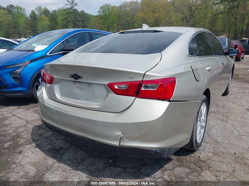2016 CHEVROLET MALIBU 1LT - 1G1ZE5ST3GF297374
