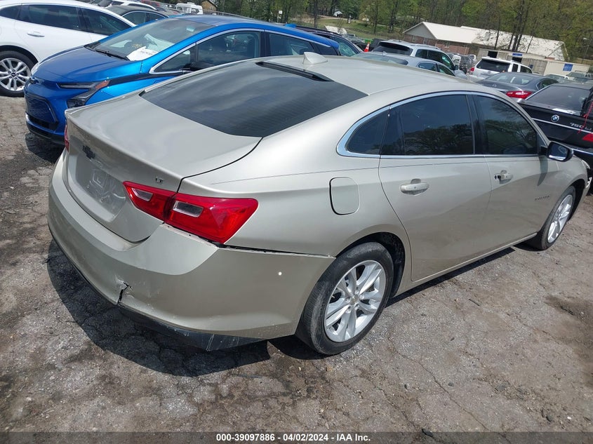 2016 CHEVROLET MALIBU 1LT - 1G1ZE5ST3GF297374