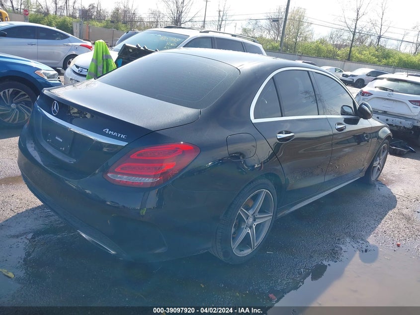 2015 MERCEDES-BENZ C 300 300 4MATIC - 55SWF4KB7FU030085