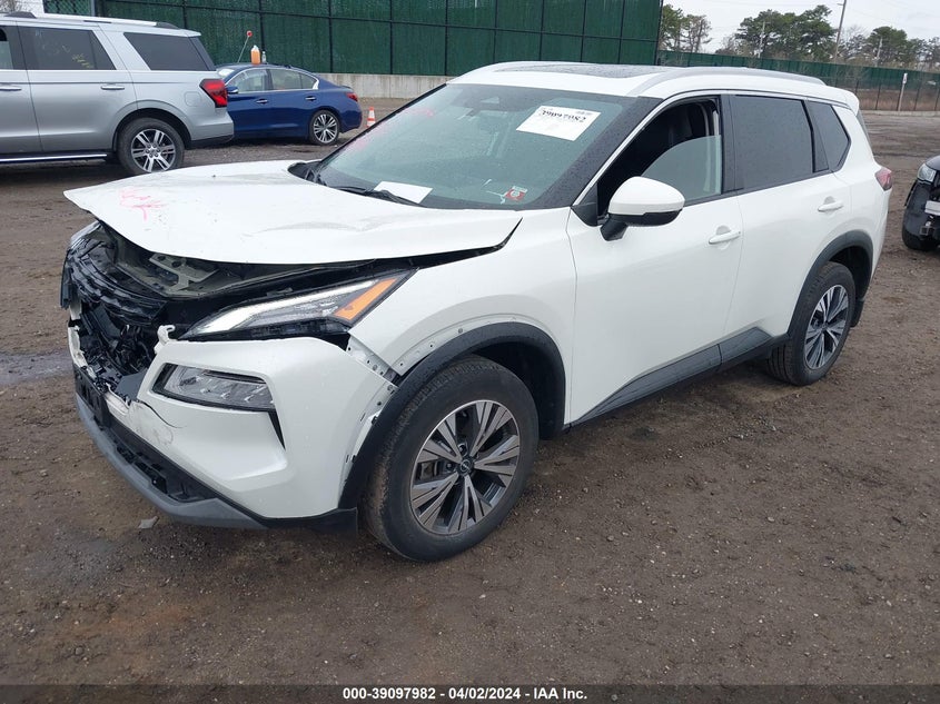 2022 NISSAN ROGUE SV INTELLIGENT AWD - 5N1BT3BB3NC705621
