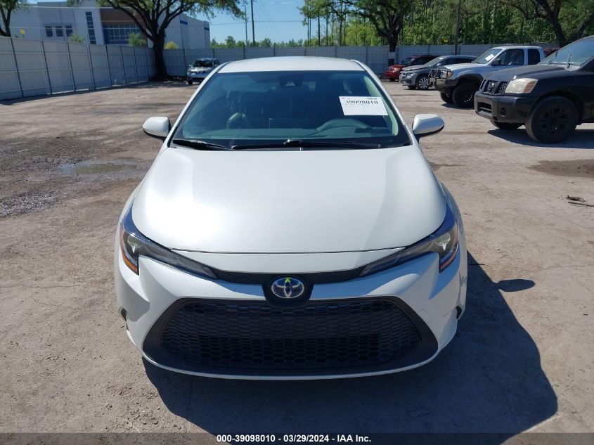 2021 TOYOTA COROLLA HYBRID LE - JTDEAMDE1MJ016546