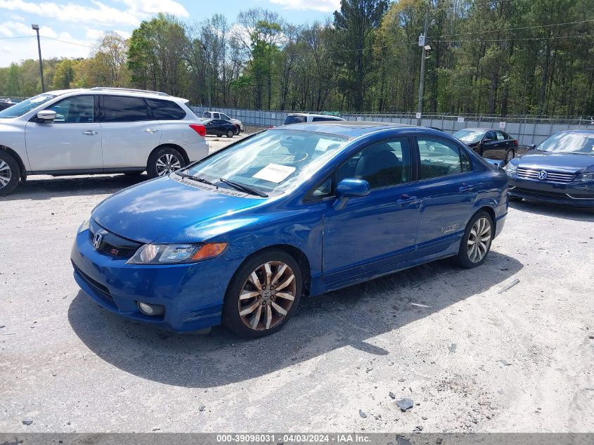 2HGFA5E53AH700179 | 2010 HONDA CIVIC