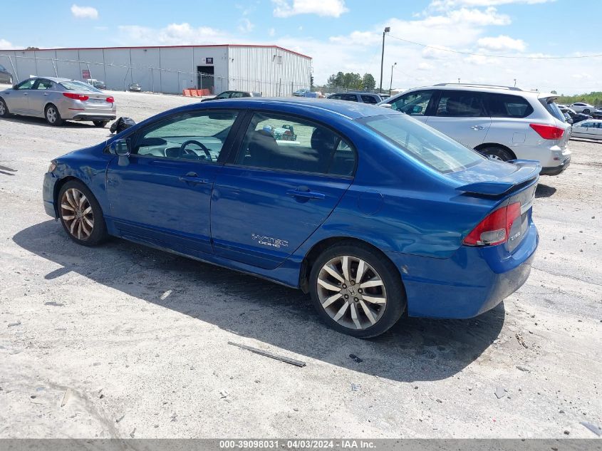 2HGFA5E53AH700179 | 2010 HONDA CIVIC