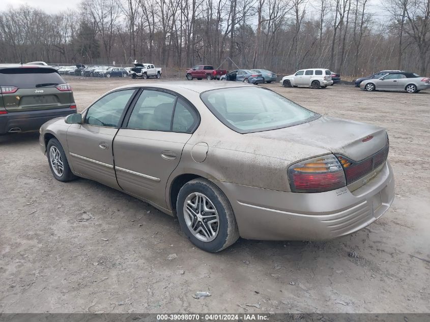 1G2HX52K434109086 | 2003 PONTIAC BONNEVILLE