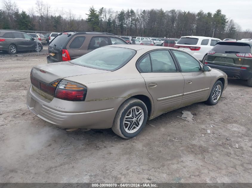 1G2HX52K434109086 | 2003 PONTIAC BONNEVILLE