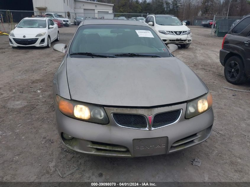 1G2HX52K434109086 | 2003 PONTIAC BONNEVILLE