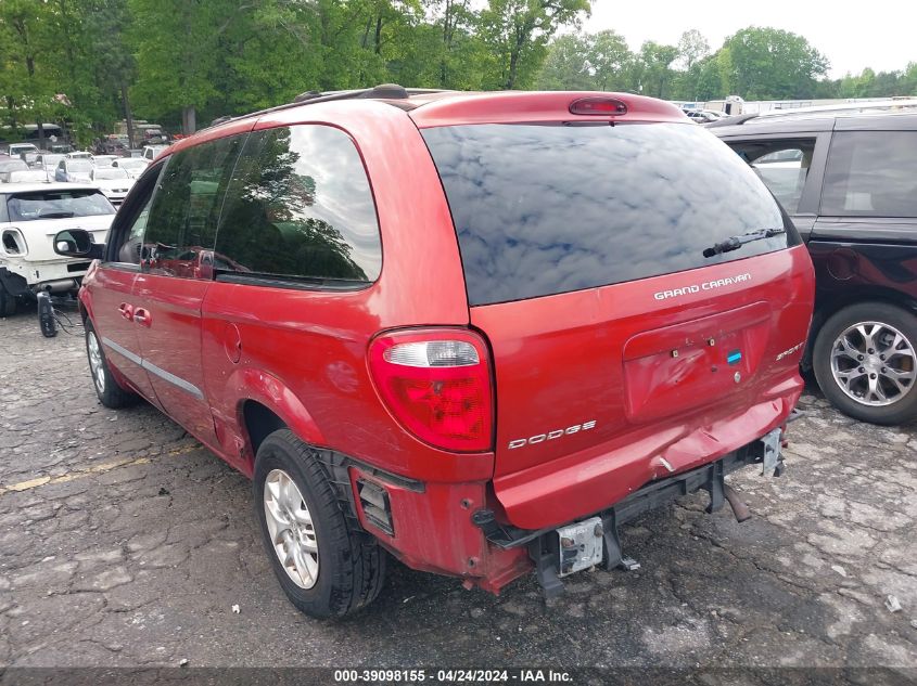 2003 Dodge Grand Caravan Sport VIN: 2D4GP44313R221075 Lot: 39098155