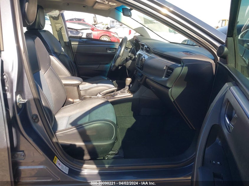 2015 TOYOTA COROLLA S PLUS - 5YFBURHE7FP192291