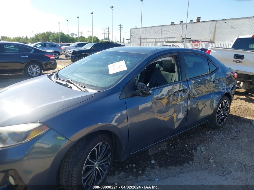 2015 TOYOTA COROLLA S PLUS - 5YFBURHE7FP192291
