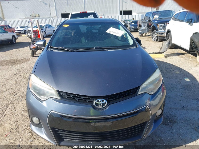 2015 TOYOTA COROLLA S PLUS - 5YFBURHE7FP192291