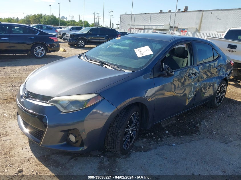 2015 TOYOTA COROLLA S PLUS - 5YFBURHE7FP192291