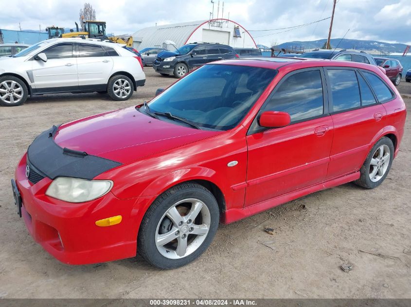 2003 Mazda Protege5 VIN: JM1BJ245831185856 Lot: 39098231