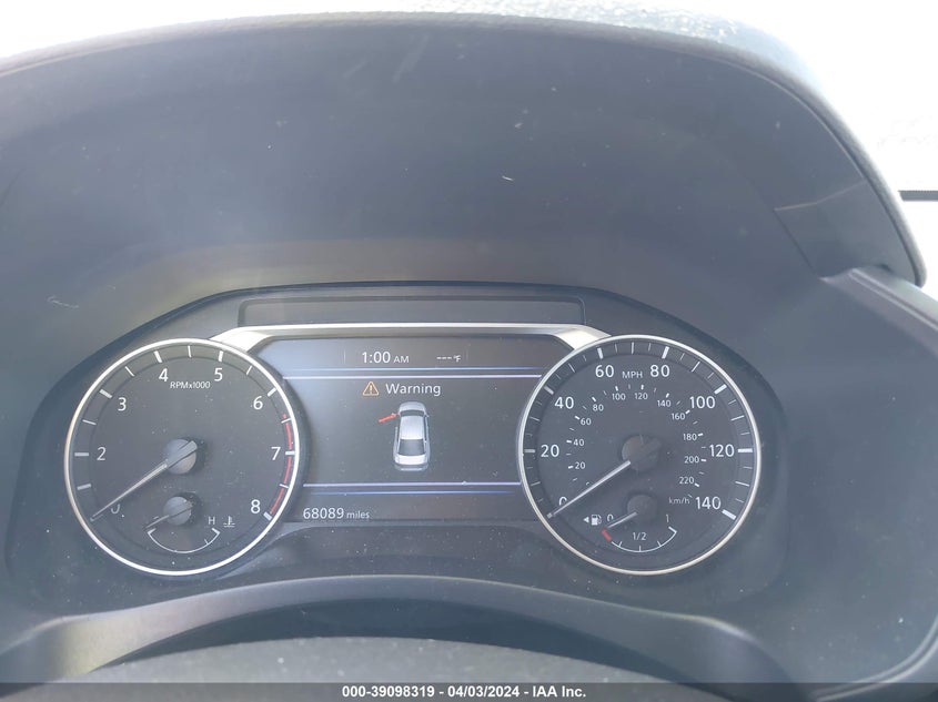 VIN 1N4BL4DV2MN362391 2021 NISSAN ALTIMA SV FWD
