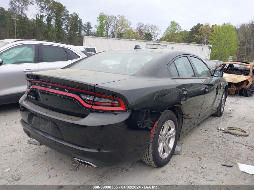 2023 Dodge Charger Sxt VIN: 2C3CDXBG2PH559449 Lot: 39098355