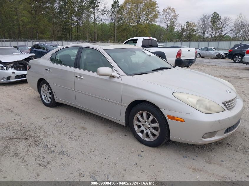 JTHBF30G630135444 | 2003 LEXUS ES 300