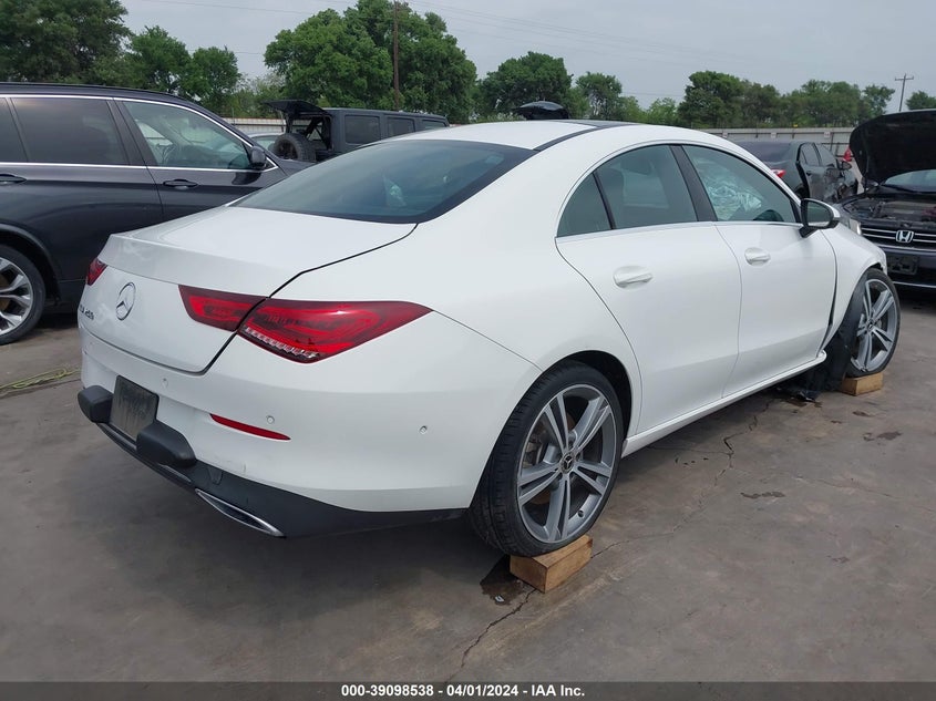 2020 Mercedes-Benz Cla 250 VIN: W1K5J4GB3LN084183 Lot: 39098538