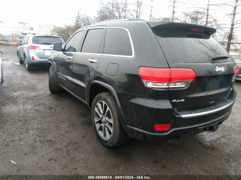 2018 Jeep Grand Cherokee Overland 4X4 VIN: 1C4RJFCG1JC421080 Lot: 39098614