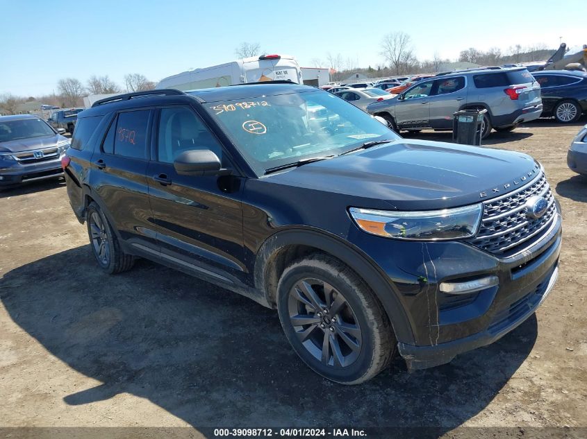 2021 Ford Explorer Xlt VIN: 1FMSK8DH5MGB69764 Lot: 39098712