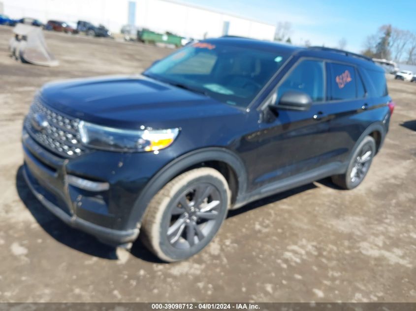 2021 Ford Explorer Xlt VIN: 1FMSK8DH5MGB69764 Lot: 39098712