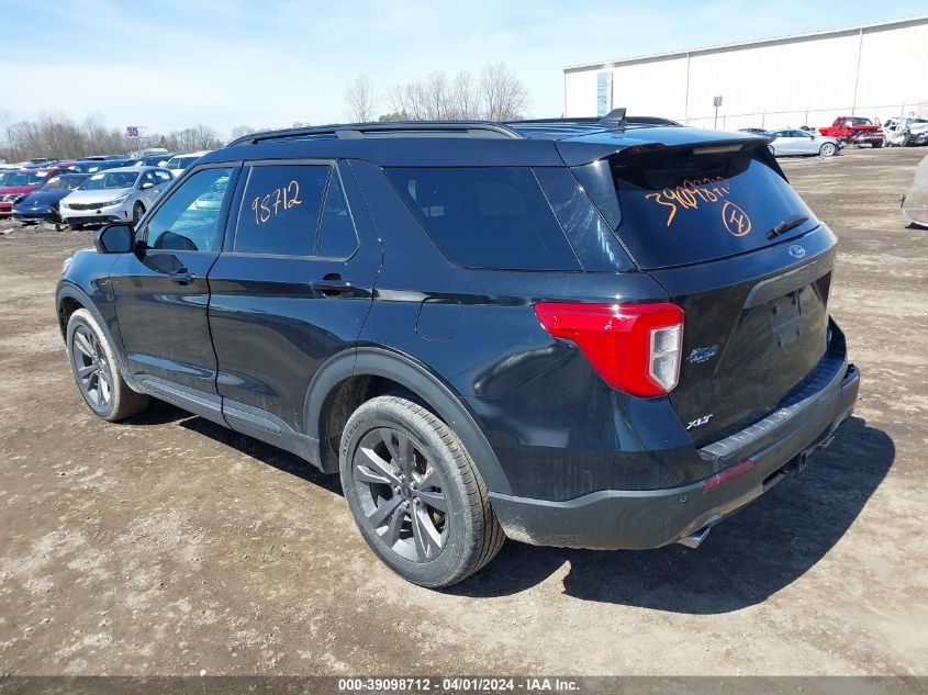 2021 Ford Explorer Xlt VIN: 1FMSK8DH5MGB69764 Lot: 39098712