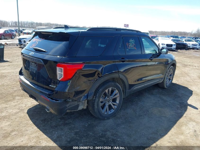 2021 Ford Explorer Xlt VIN: 1FMSK8DH5MGB69764 Lot: 39098712