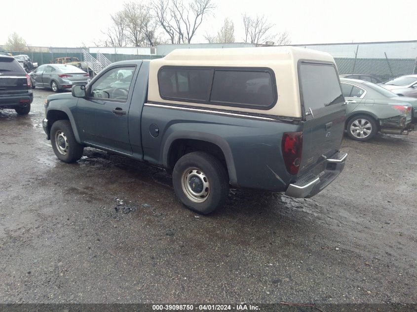 1GCDT149378135475 | 2007 CHEVROLET COLORADO