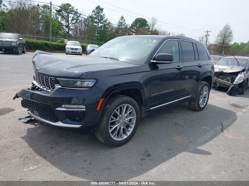 VIN 1C4RJHEG0PC563664 2023 JEEP GRAND CHEROKEE SUMMIT 4X4