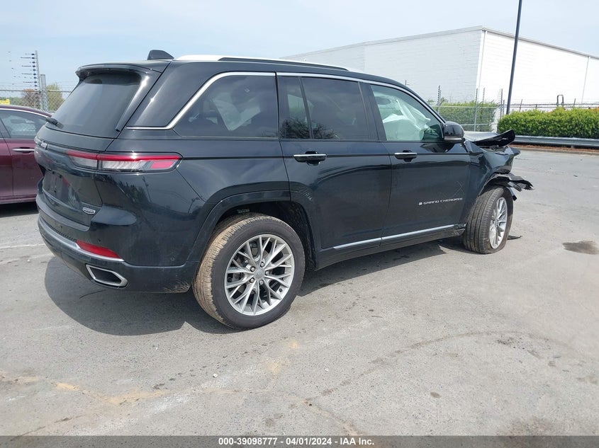 VIN 1C4RJHEG0PC563664 2023 JEEP GRAND CHEROKEE SUMMIT 4X4