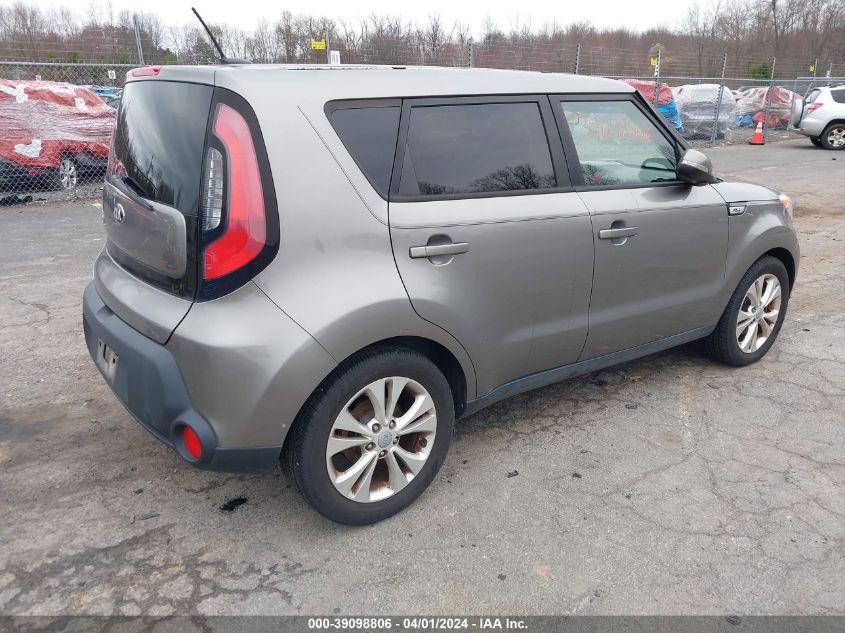 KNDJP3A52E7010619 | 2014 KIA SOUL