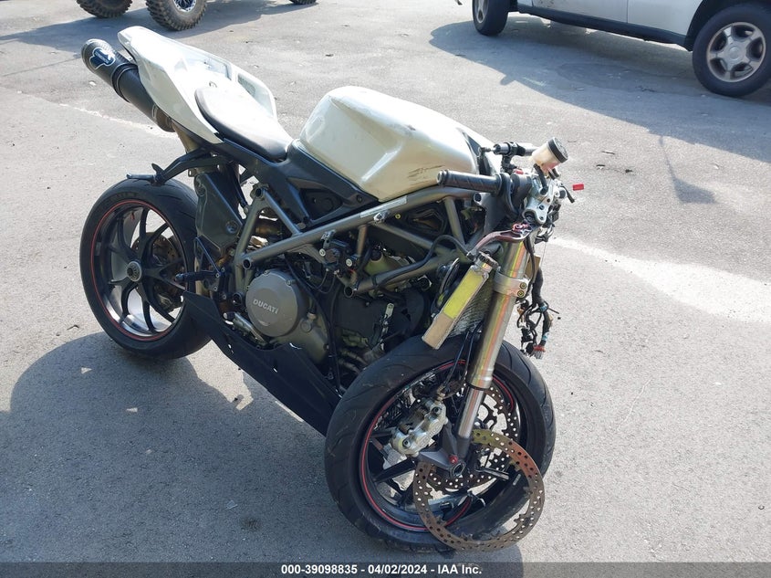 DUCATI 848 2008. Lot# 39098835. VIN ZDM1XBGV08B003501. Photo 1