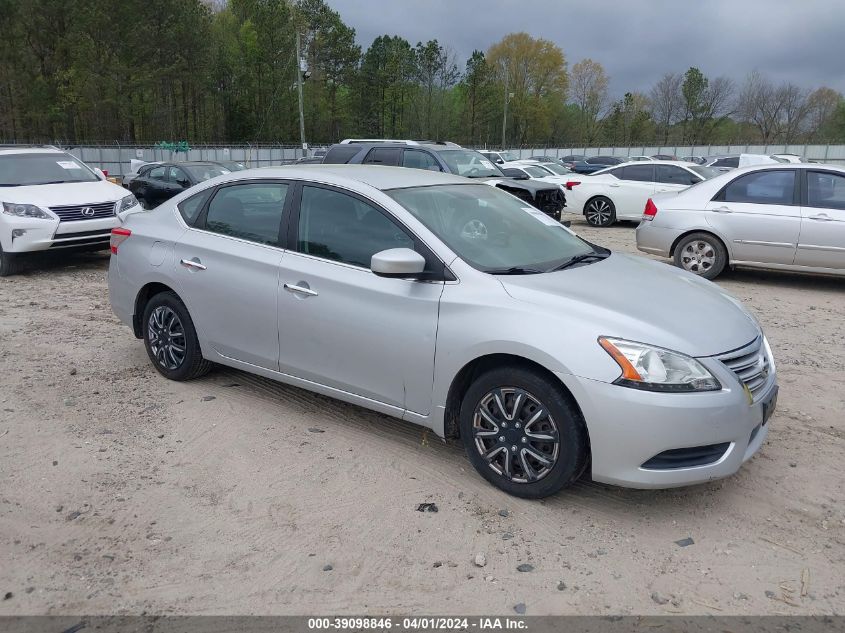 2014 NISSAN SENTRA FE+ S/FE+ SV/S/SL/SR/SV - 3N1AB7AP1EY216653